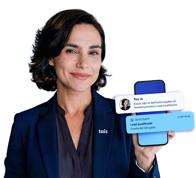 Pessoa usando WhatsApp